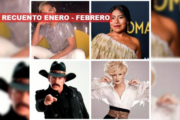 Muerte de actriz y críticas a Yalitza Aparicio marcan inicio de año