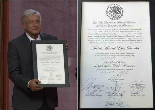 AMLO promete respetar poderes y resoluciones judiciales