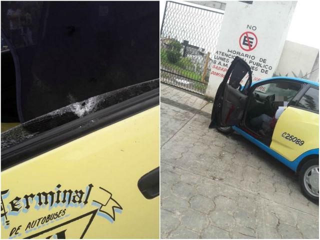 Ejecutan a taxista a pocos metros del Conalep Huauchinango