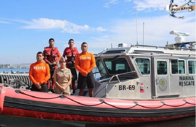 Iveth Cevallos, la primera comandante de Estación Naval en México