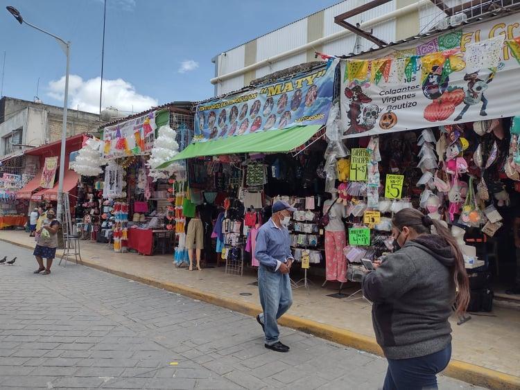Quebrado, 30 por ciento del comercio en Tehuacán por pandemia
