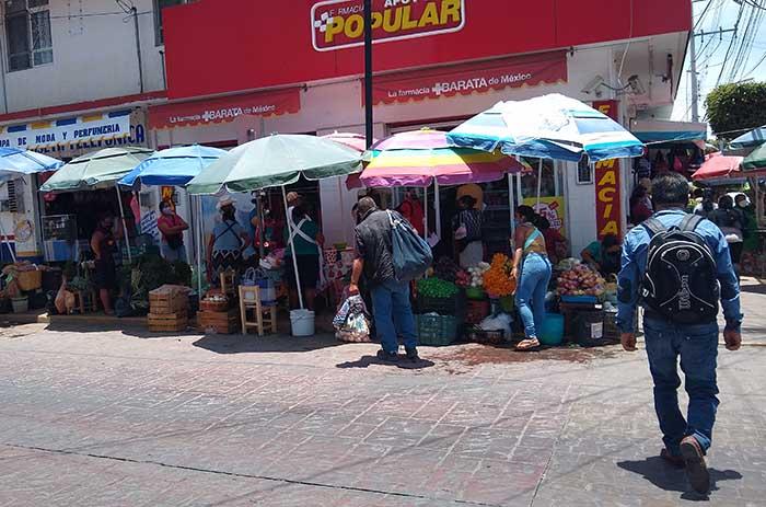 Canaco exige a autoridades de Tehuacán retiro de ambulantes 