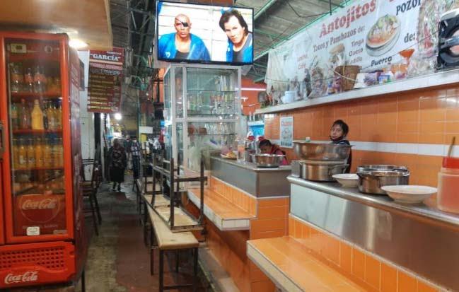 Comerciantes del mercado Domingo Arenas relajan medidas contra el Covid