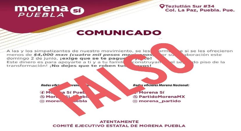 El PRIANRD continúa su campaña de descalificación: Morena