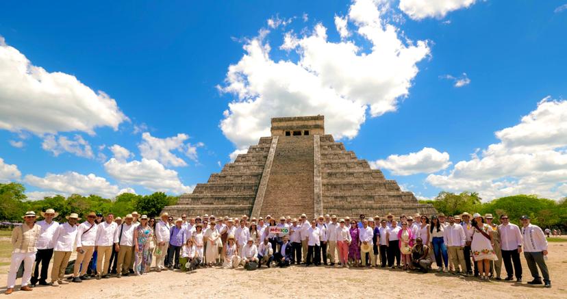 Recorre titular de Sectur, Josefina Rodríguez, ruta del Tren Maya