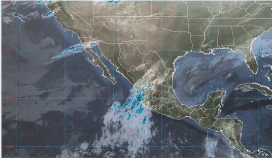 Frente frío número 23 ocasionará lluvias puntuales intensas