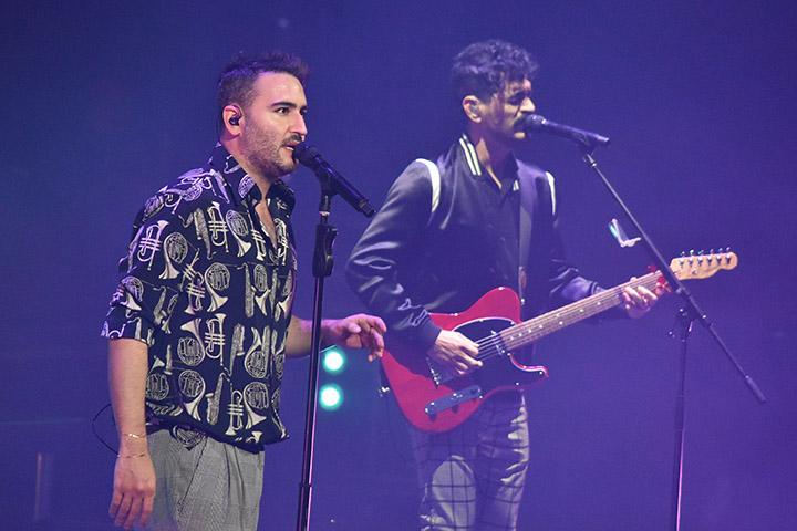 VIDEO Reik llegó a Puebla para enamorar a sus fans