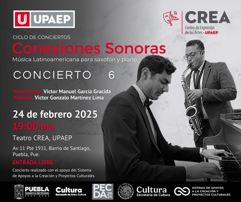 Esta es la cartelera cultural de la UPAEP del 24 de febrero al 1 de marzo