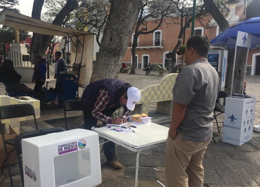 VIDEO Nula participación de poblanos en consulta del PIM