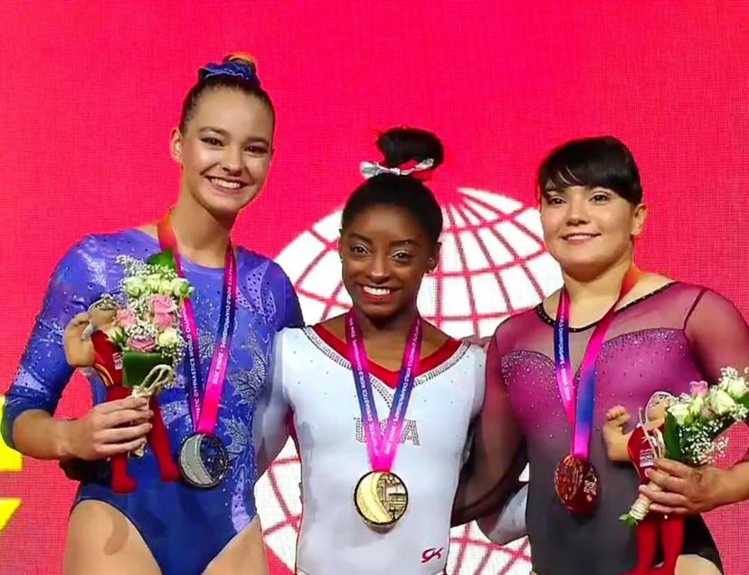 Alexa Moreno hace historia en Mundial de Gimnasia 