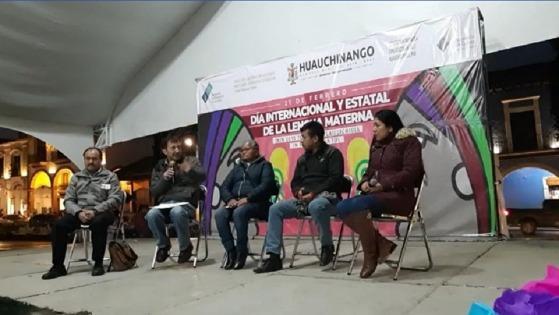 Conmemoran el día de las lenguas maternas en Huauchinango