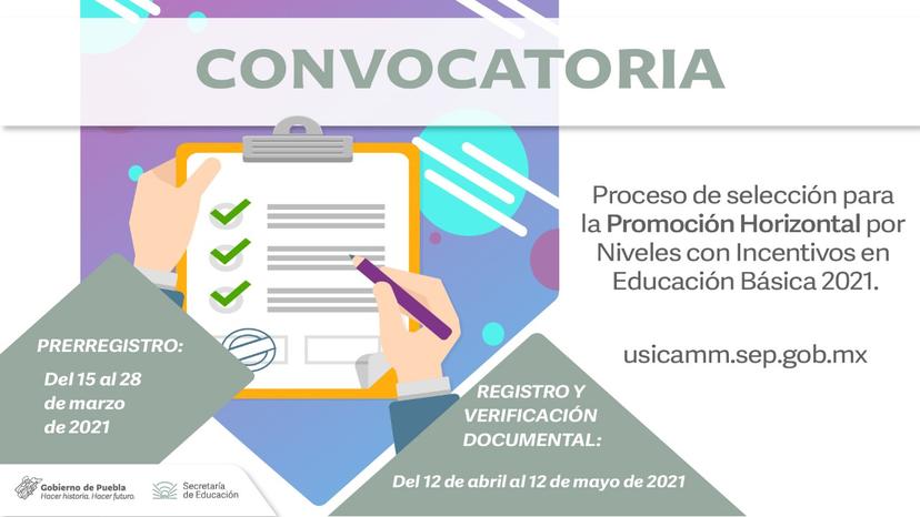 Anuncia SEP Puebla incentivos económicos a trabajadores de educación básica