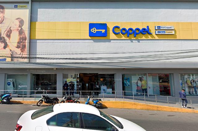 Asaltan Coppel en Xilotzingo, hay un detenido