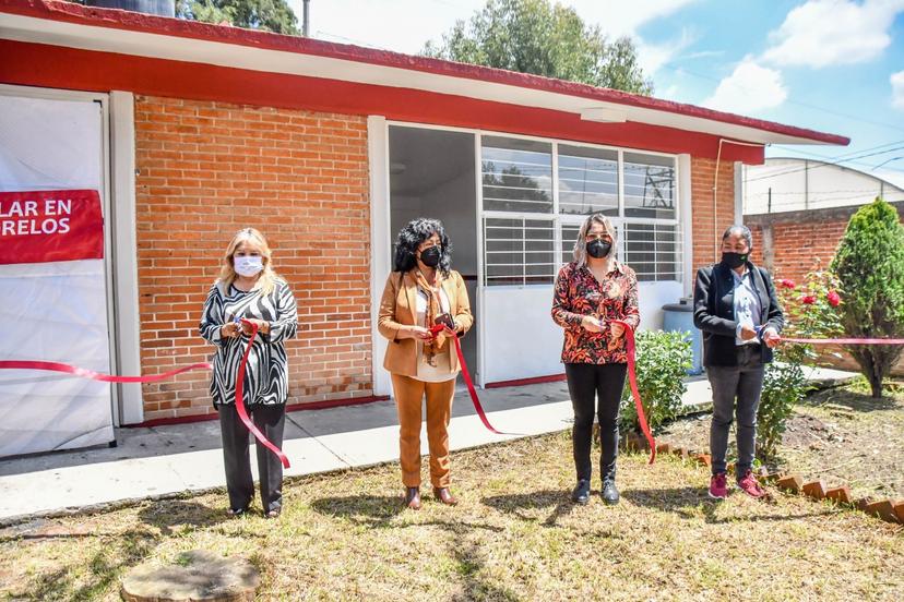 Cuentan 3 escuelas de Coronango con comedor remodelado