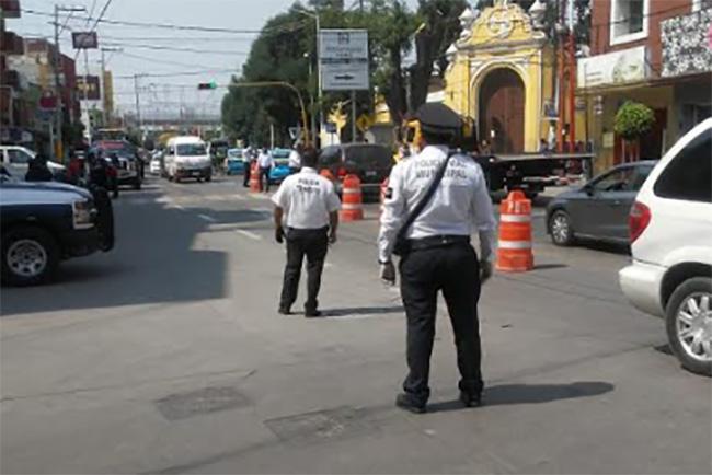 Suman 10 autos remitidos al corralón en Texmelucan por el Hoy no circula