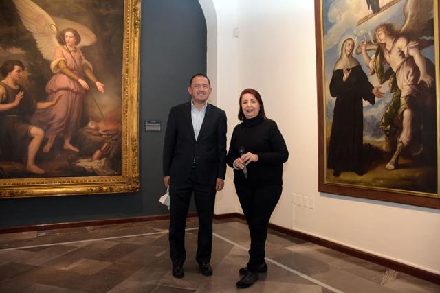 Inauguran exposición La Corte Celestial. Una mirada de los insignes maestros