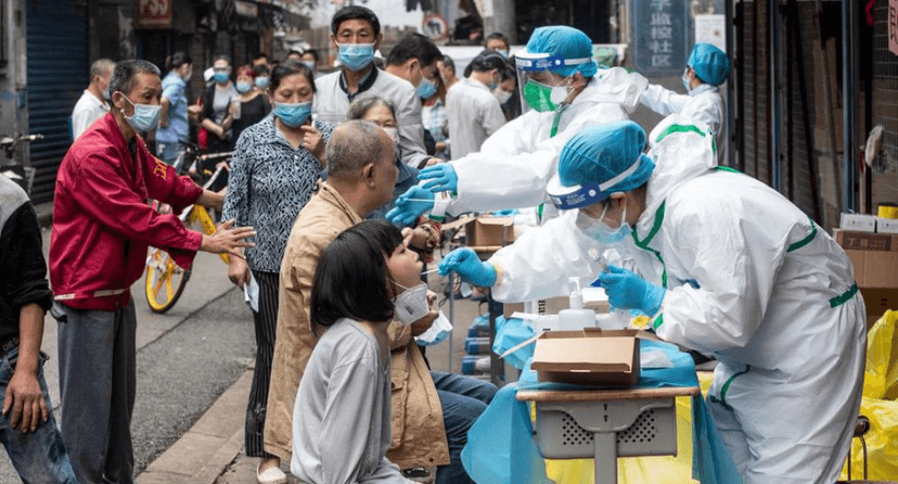 Más de un millón de nuevos casos de COVID en provincia china 