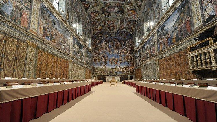 Esta es la Capilla Sixtina, sede del Cónclave para elegir al nuevo Papa