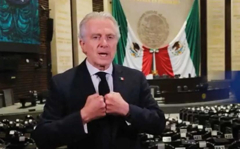 VIDEO Denuncia Creel indebida intromisión de AMLO para promover consulta sobre militares