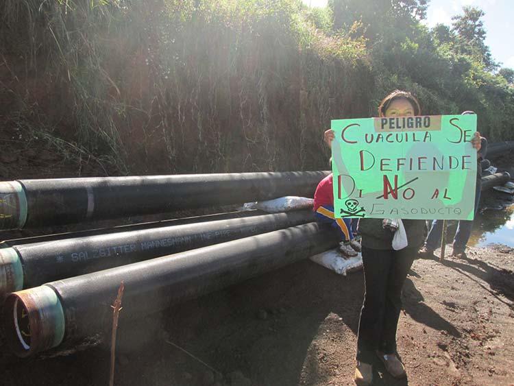 Admite gerente de Gasomex riesgo por estación de bombeo en Cuacuila