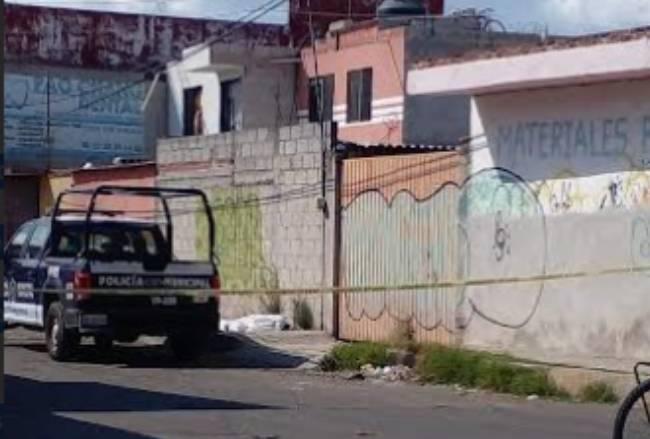 Muere sujeto frente a la colonia La Playa en Puebla