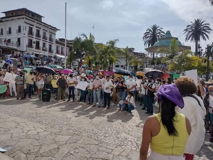 Tras el asesinato de Rosa María en Cuetzalan pobladores piden mayor seguridad