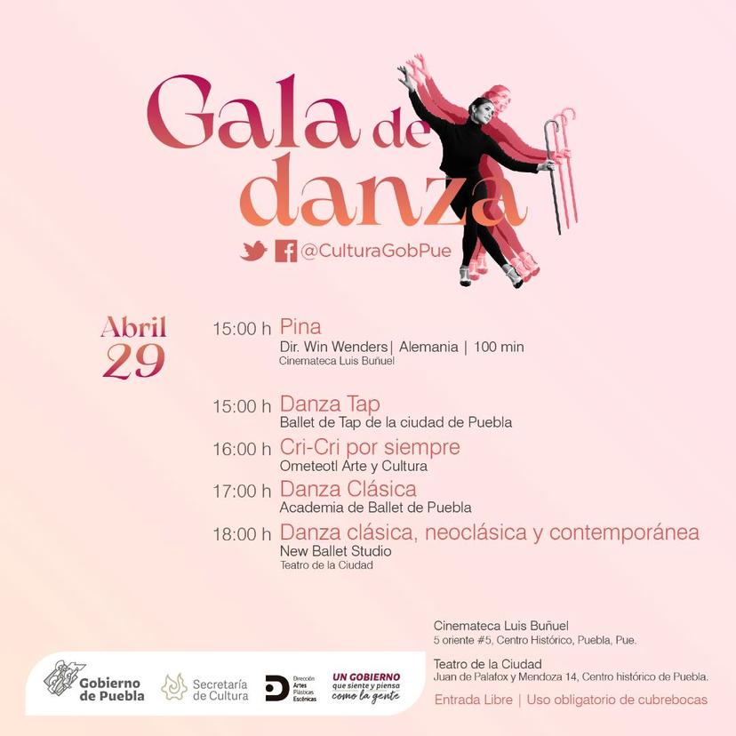 Con nueve eventos, Cultura celebrará Día Internacional de la Danza