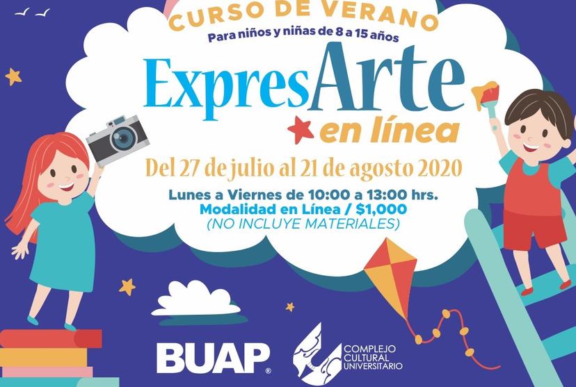 Abre CCU BUAP curso de verano en línea para niños y niñas