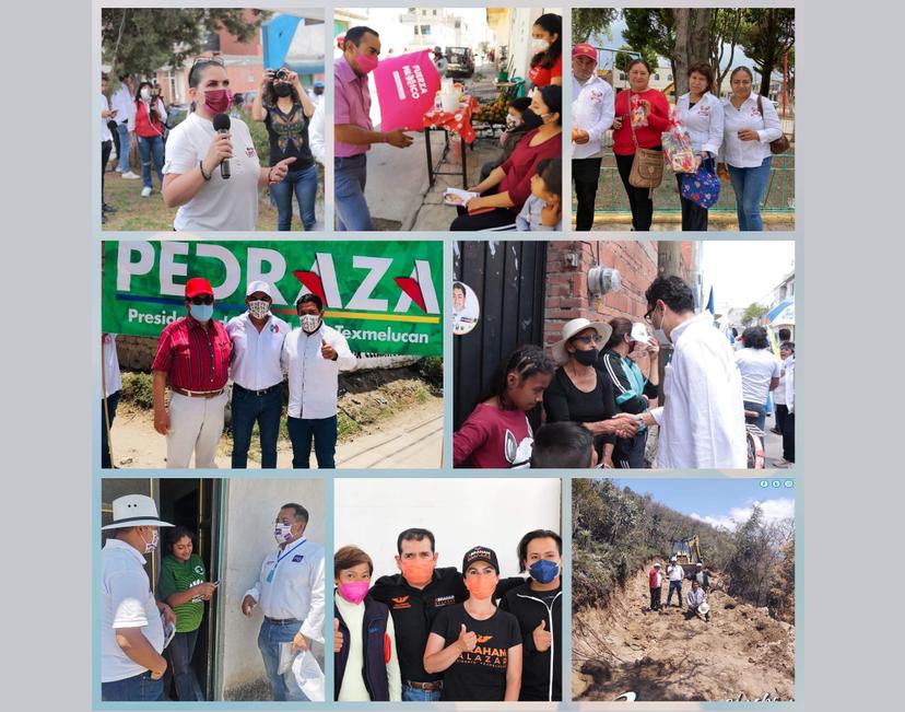 En la recta final, candidatos de Texmelucan apuestan por las comunidades