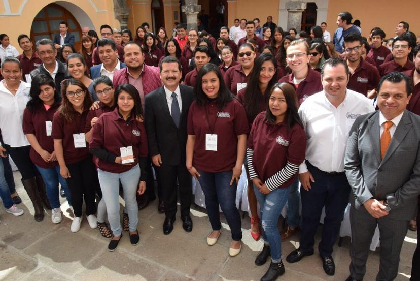 Pone en marcha San Pedro Cholula programa "Jóvenes construyendo el futuro"