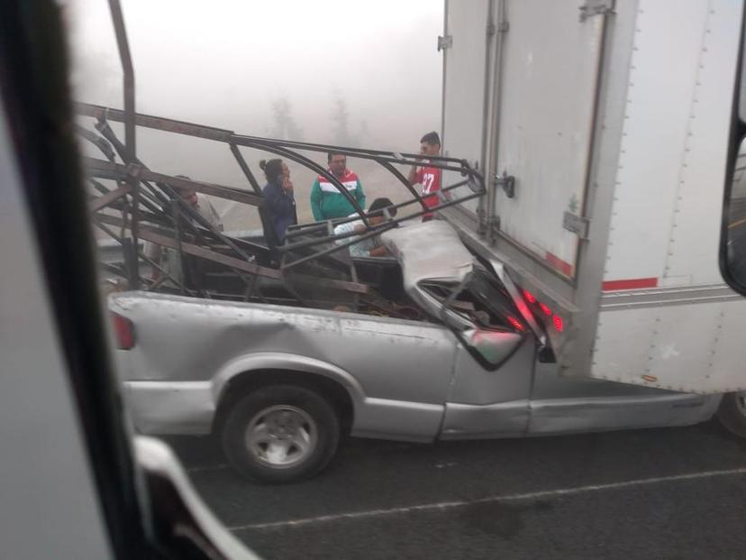 Familia de Ciudad Serdán, se accidenta en la Puebla - Orizaba