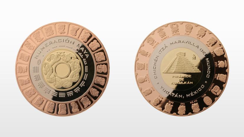 Conoce la moneda edición especial en honor a la cultura maya