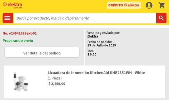 Por error Elektra da descuentos de $2,500 en su tienda