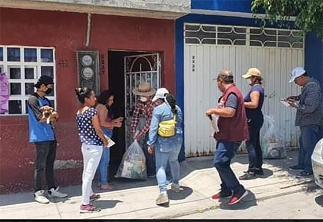 Inicia reparto de despensas en la zona de Tehuacán