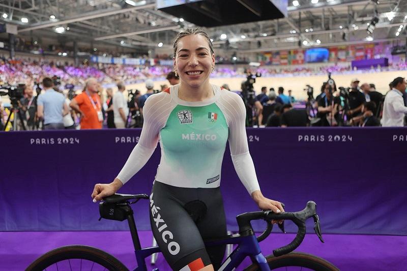 Daniela Gaxiola consigue 6to lugar histórico en keirin femenil de París 2024