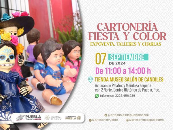 Invitan a taller, expoventa y charlas sobre el arte de la cartonería