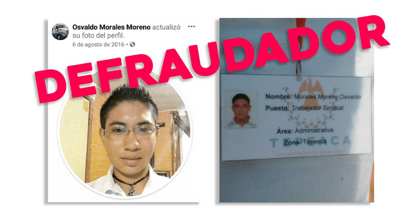 Alertan por falso funcionario que estafa en Tepeaca