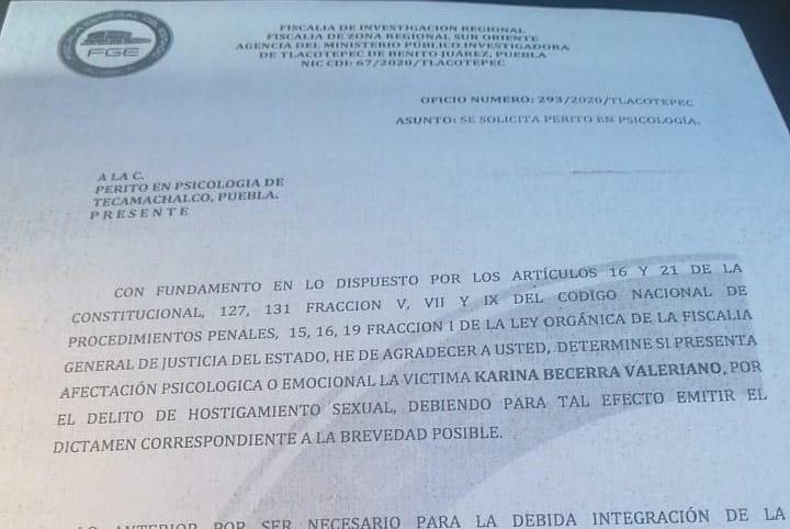 Denuncian acoso sexual por parte de padre de familia del CECyTE Tlacotepec 