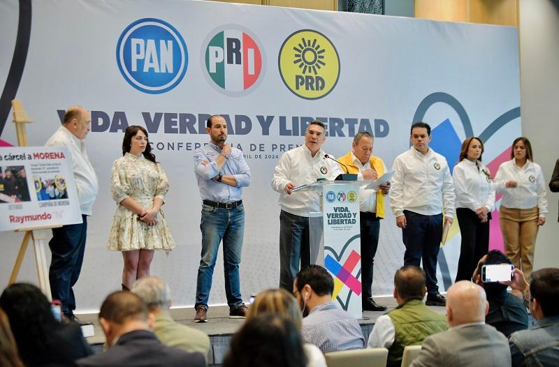 PRI, PAN y PRD denuncian a Eukid por desvío de 568 mdp y peculado