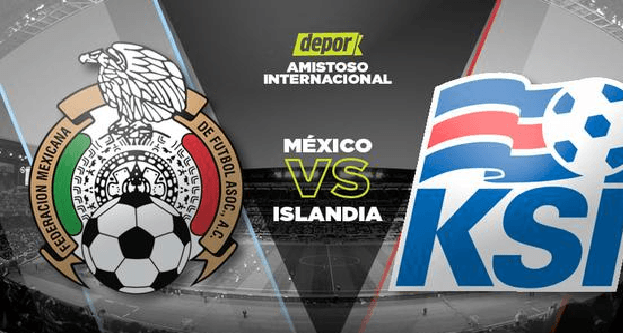 México enfrenta este sábado a Islandia