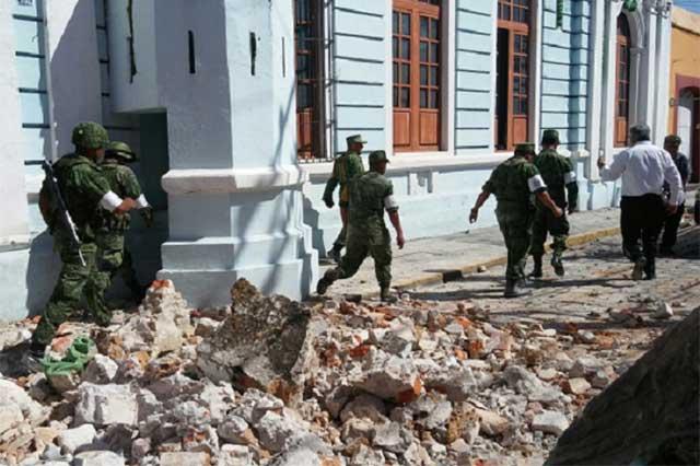 Daños en viviendas de Atlixco después del sismo