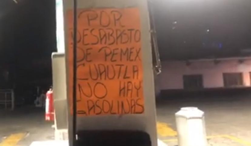 Inicia desabasto de gasolina en Izúcar y las compras de pánico