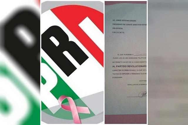 Imposición de candidato provoca desbandada de priistas en Nopalucan