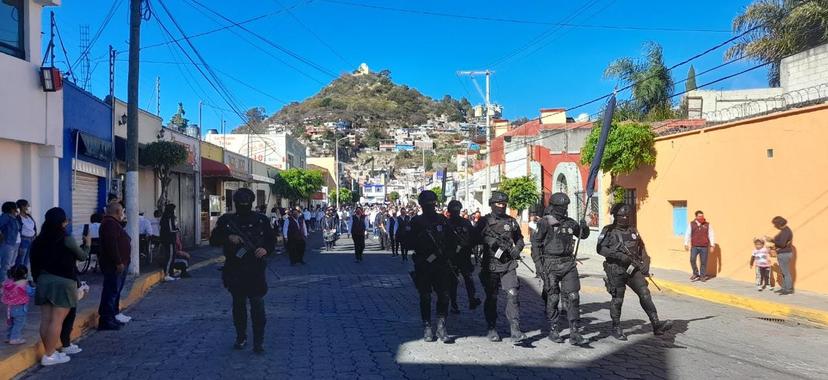  En Atlixco realizan desfile conmemorativo por la Revolución Mexicana 