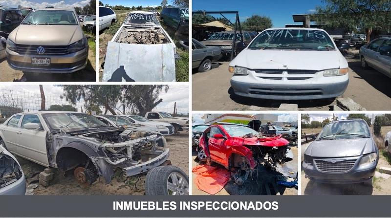 Hallan 700 autos, algunos robados, en deshuesaderos de Acatzingo