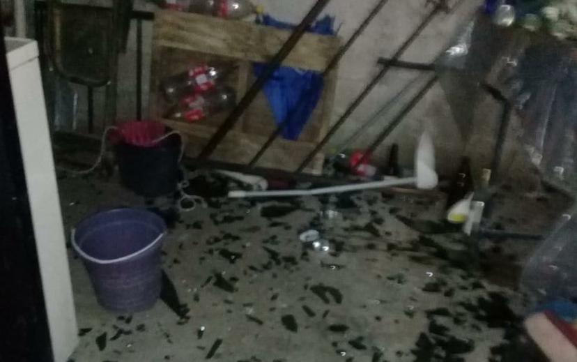 Policías vandalizan casa en Vista Hermosa Álamos