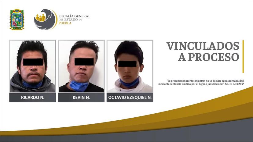 Vinculados a proceso tres detenidos en San Martín