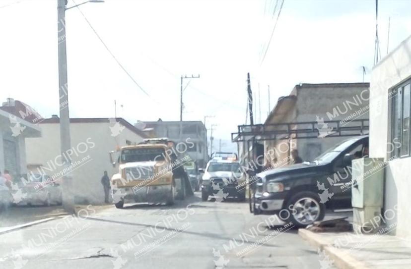 Balacera entre policías y ladrones en Chiautzingo deja varios heridos y detenidos