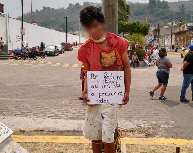 Uno de los detenidos y a punto de ser linchado en Metepec no era ladrón