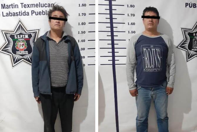 Originarios de Michoacán y Huauchinango, los detenidos tras balacera en Texmelucan